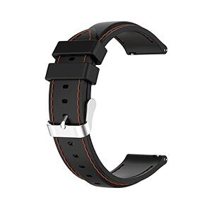 HUAWEI WATCH GT5 Pro 46mm / GT5 46mm �o���h �x���g �V���R�� �����o���h WATCH GT4 46mm / GT3 Pro 46mm / GT 3 46mm �����x���g �ւ��o���h �A�N�Z�T���[ (�u���b�N) ��������