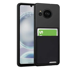 AQUOS sense8 P[X wʎ[ ϏՌ J[h[ ^ y TPU Jo[ Xgbvz[t ϖh~ wh~ ANIX sense8 X}zP[X (ubN) 