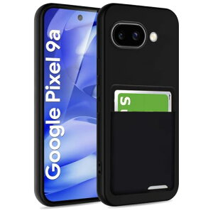 pixel 9a P[X wʎ[ ϏՌ J[h[ ^ y TPU Jo[ Xgbvz[t ϖh~ wh~ O[OsNZ9a P[X (ubN) 