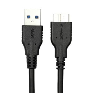 USB3.0 MicroB USBP[u ^CvAIX - }CN^CvBIX ]Ƌ}[d OtHDD SSD Blu-ray BDhCu fWJ Galaxy Note3 S5Ȃǂ (0.1m 1{) 