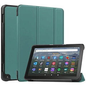 Fire HD 8 2020 P[X Fire HD 8 2022 12 Jo[ y ^ ϏՌ h~ PU U[ X}[gJo[ n[h w O܂ X^h I[gX[v EFCNAbv @\ Fire HD 8 X}[gP[X