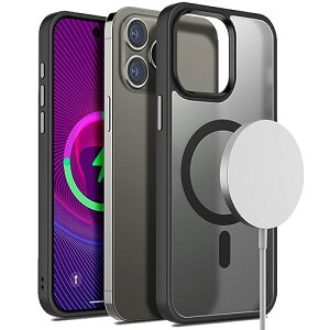 iPhone 15 pro max P[X op[ MagSafe C[d }Olbg _炩TPUt[{pcw ΂݂ɂ ϏՌ CX[d nCubh charger case ACtH 15 v}bNX 