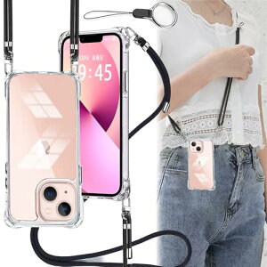 iPhone 1 3mini �P�[�X ���߉\ �V�����_�[ ������ ��|�� �R�t�� �΂߂��� �X�g���b�v�z�[���t�� ���^ ���� �y�� �V���R�� TPU �o���p�[ �ϏՌ� �S�ʕی� �h�w�� MagSafe ���C�����X�[�d (iphone13mini 