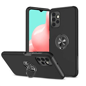 送料無料 Galaxy A32 5G ケース SCG08 リング 耐衝撃 衝撃吸収 頑丈 車載ホルダースタンド機能 全面保護 TPU+PC バンパーケース 耐摩擦 指紋防止 滑り防止 防塵 薄型 軽量 おしゃれ ケース 旅行 オフ