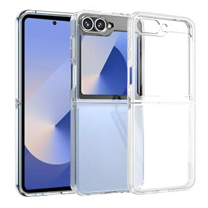 Galaxy Z Flip6 �P�[�X �M�����N�V�[Z FLip6 SC-54E �N���A �\�t�g�J�o�[ �X�g���b�v�z�[���t ����TPU �����Y�ی� ���^ �w��h�~ ���ϖh�~ �����h�~ �y�� �S�ʕی�J�o�[ (Galaxy Z Flip6) ��������