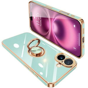 iPhone 16 Plus P[X Ot ACtH16Plus O Jo[ ϏՌ TPU 360°] X^h@\ bLH ԍڃz_[ Xgbvz[t 6.7C` (CgVA) 