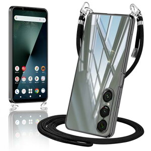 Xperia 1 VII P[X V_[ NA  xperia1vii SO-51F SOG15 X}zP[X Jo[ ^ TPU | | ΂߂P[X ϏՌ VR GNXyA1VII (ubN) 