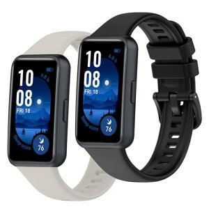 Huawei Band 10/Huawei Band 9/Huawei Band 8 �����o���h �\�t�g �����x���g �h�� �����p�X�g���b�v �X�|�[�c 2�{�Z�b�g (��/�A���Y) ��������