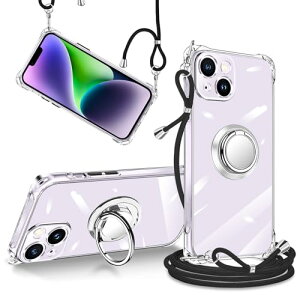 iPhone 14 P[X NA  V_[ ߉\  | Rt ΂߂ X}zP[X ACtH14 P[X VR TPU Xgbvz[t ϏՌ h~ Sʕی Jo[ (iPhone14