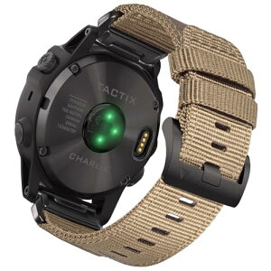 22mm �K�[�~�� �N�C�b�N�t�B�b�g �i�C�����o���h Instinct 2/2 Solar MARQ Athlete/Athlete (Gen 2) Fenix 7 Pro/7/7 Solar/7 Sapphire Solar/6/6 Solar/6 Pro�ȂǑΉ� �ЊO�i ��֕i �J�[�L/�u���b�N ��������