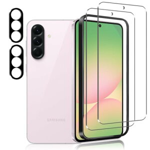 Galaxy A56 5G �K���X�t�B���� + Galaxy A56 5G �J�����t�B���� �M�����N�V�[A56 �t�B���� �w��F�� �d�x9H �ϏՌ� �X�N���b�`�h�~ �����z�� �I�o�I�[�o�[�h�~ �C�A�[�� �w��h�~ Galaxy A56 5G �ی�t�B��