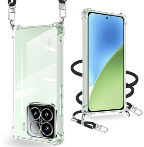 Xiaomi 15 �P�[�X �V�����_�[ �N���A �ϏՌ� �V���I�~ 15 �J�o�[ �X�}�z�P�[�X �X�g���b�v�t�� ���߉\ ���|�� �΂߂��� ��|���P�[�X �R�t�� TPU ���^ �y�� ���O���\ �����h�~[����] ������