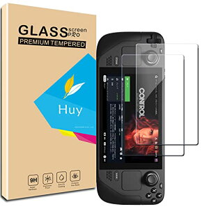 Steam Deck ガラスフイルム steam deck フィルム 2枚セット 強化ガラス 液晶 保護フィルム 貼り付け簡単 硬度9H 防指紋 送料無料