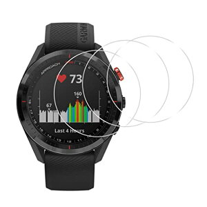 Garmin ApProach S62 �K���X�t�B���� �t�B���� �K�[�~�� ApProach S62 �ی�t�B���� ��ʕی�V�[�g �t���V�[�� �J�o�[ �t���ی� �\�t�g �ϏՌ� ��U�h�~ ���� �C�A�[�� �����x �w��h�~ ���ϋv [3���Z
