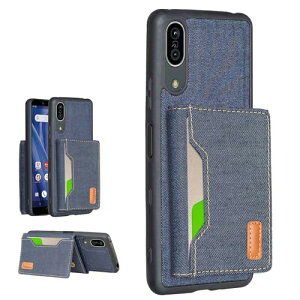 AQUOS Sense3 lite / SH-02M / SHV45 / SHV48 / One S7 / basice 907SH �P�[�X ������ �X�^���h�@�\ ���p ���O�����R �ԍڃz���_�[�Ή� �f�j���P�[�X (�_�[�N�u���[) �A�N�I�X �Z���X3 ���C�g �A���h���C�h����s