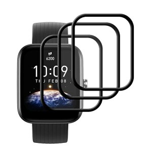 Amazfit Bip 3 tB Amazfit Bip 3 Pro یtB Amazfit Bip3 Pro ʕیV[g Amazfit bip3 tV[ Jo[ tی \tg PET Yf@ 3DȖʃJo[ ϏՌ  CA[ x w