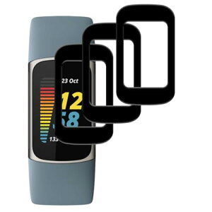 Fitbit Charge5 / Fitbit Charge6 tB یtB ʕیV[g tV[ Jo[ tی \tg PET Yf@ 3DȖʃJo[ ϏՌ  CA[ x wh~ ϋv [3Zbg