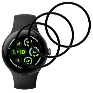Google Pixel Watch 3 41mm tB Pixel Watch3 41mm یtB ʕیV[g google watch3 4 1mm tV[ Jo[ tی \tg PET Yf@ 3DȖʃJo[ ϏՌ  CA[ x w