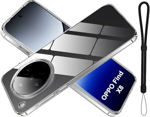 OPPO Find X8 P[X یJo[ NA OPPO Find X8 Jo[ TPU ^ y C菝h~ Sʕی _炩G wh~ (NA) 