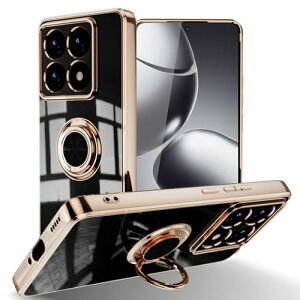 Xiaomi 14T �P�[�X �����O�t�� �J�o�[ �X�}�z�P�[�X 14T TPU �V���R�� ���b�L���H�J�o�[ ���C�z�� �y�� ���^ �l�C �ϏՌ� �^���h�@�\�t�� 360��] �ԍڃz���_�[�Ή� �V���I�~ 14t �J�o�[ (�u���b�N) 