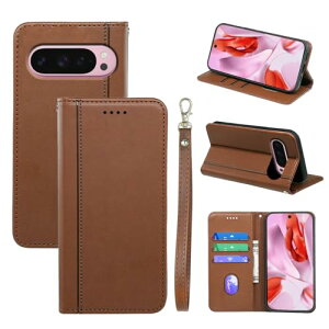 Google Pixel 9 / 9 Pro �P�[�X �蒠�^ �s�N�Z��9 / 9 Pro �蒠�^�P�[�X �J�o�[ pu���U�[ �ϖ��C �ϏՌ� �S�ʕی� �}�O�l�b�g�� �X�^���h�@�\ �J�[�h���[ ��G�肪�ǂ�[�����̍���TPU]�X�}�z�P�[�X �X�}