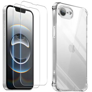 iPhone 16E P[X + tB (2) iphone 16e KXtB tیtB KX Uh~ 3D TouchΉ x wh~ ACtH16 e Jo[ _ TPU S ~ h~ 