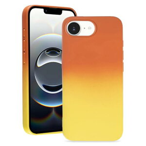 iPhone 16E �P�[�X ���^ �_�� �y�� �A�C�t�H��16e �O���f�[�V���� �X�}�z�ی�J�o�[ �}�b�g���� �S�ʕی� �ϏՌ� TPU �P�[�X ����~�� �����h�~ iPhone 16e �J�o�[ (�I�����W / ������) ��������