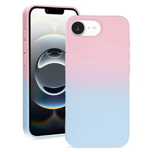 iPhone 16E �P�[�X �O���f�[�V���� �J�o�[ ���^ �_�� �y�� �A�C�t�H��16e �X�}�z�ی�P�[�X �}�b�g���� �S�ʕی� �ϏՌ� TPU �P�[�X ����~�� �����h�~ iPhone 16e �P�[�X (�s�[�` / �T�t�@�C�A) ����