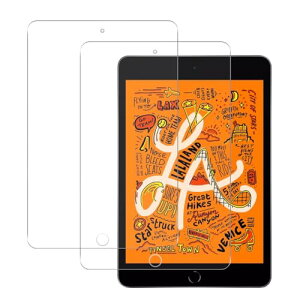 iPad mini5 2019 / iPad mini4 �t�B����[2���Z�b�g] �\�ʍd�x9H iPad mini 5 / iPad mini 4 �ی�t�B���� �����^�b�`�\�t�� �C�A�[�� �Ռ� iPad �~�j5 / iPad �~�j4 �K���X�t�B���� ���N���A�ȉ掿 ������ �ϖ��� 
