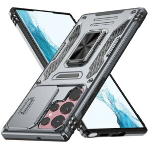 Galaxy S23 Ultra P[X Ot ϏՌ PC SC-52D SCG20 X}zP[X XChJveN^[t X^h@\ MNV[S23 Eg P[X ԍڃz_[ 360°] u  TPUo