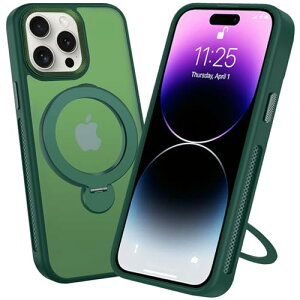 iPhone 14 Pro Max P[X 360°]X^h MagSafe ACtH14ProMax ϏՌ O Jo[ iPhone14ProMax X}zP[X Ot ^h[dԍڃz_[ VFM O[ 