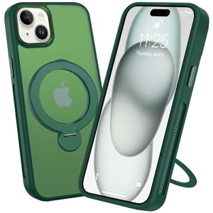 iPhone 14 Plus / iPhone 15 Plus P[X 360°]X^h MagSafe ACtH15Plus ϏՌ O Jo[ iPhone14Plus X}zP[X Ot ^h[dԍڃz_[ VFM O[ 