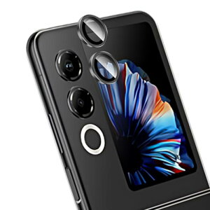 Nubia flip 2 �J�����t�B���� �J�����J�o�[ �ϏՌ� ��U�h�~ �L�Y�h�~ �����ߗ� �w�� ����h�~ �C�A�[�� �I�o�I�[�o�[�h�~ �ȒP�\��t�� Nubia flip 2 �����Y�ی�t�B���� �u���b�N [2���Z�b�g] ����