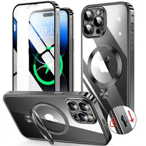 iPhone 14 Pro P[X NA bNt O X^h MagSafeΉ 9HKX PCw JYی ACtH14v Jo[  Xgbvz[t A~op[ ^t[ 