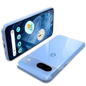 Google Pixel8a ケース クリア TPU 透明 薄型 軽量 グーグル ピクセル 8a スマホケース 耐衝撃 メッキ加工 ソフト 人気 ワイヤレス充電 (クリア) 送料無料