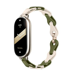 Xiaomi Smart Band 10 / 9 / 8 �����x���g �V���I�~ �X�}�[�g�o���h 10/9/8 �o���h ���� �ւ��x���g �������҂݃f�U�C�� ���߉\ �����p�X�g���b�v - #26 ��������