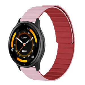Garmin Forerunner 570 / Venu 3 / Venu 2 / vivoactive 4 / Active �o���h 22mm �����o���h �ւ� ���C�t�� �V���R�� �X�|�[�c �ւ��o���h ���߉\ �ϋv�� Garmin Forerunner 265 / Forerunner 255 (���b�h / �s���N) ��������