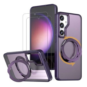 �y�����t�B����2���t���z Galaxy S23 �P�[�X MagSaf e�����O �X�^���h ���@�\ 360�x��] �c��OK �M�����N�V�[ S23 �J�o�[ ���C�����X�[�d S23 �X�}�z�P�[�X �ϏՌ� N52�}�O�l�b�g ������ �}�b�g�� �Z��