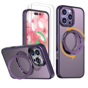 �y�����t�B����2���t���z iPhone 16 Pro Max �P�[�X MagSaf e�����O �X�^���h ���@�\ 360�x��] �c��OK iPhone16promax �J�o�[ ���C�����X�[�d �X�}�z�P�[�X 16promax �X�}�z�P�[�X �ϏՌ� N52�}�O�l�b�g ����