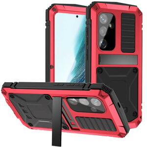 Galaxy S25+ �P�[�X �ϏՌ� �h�� �h�o Galaxy S25 Plus 6.7�C���` �A���~�P�[�X �X�^���h�@�\ �A���~�o���p�[ �P�[�X �����K���X���� ���� 360 ���͕ی� �ϏՌ� �P�[�X (���b�h, Galaxy S25+) ��������