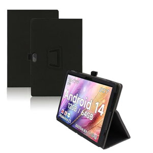 COOPERS YQ11M �P�[�X 10.1�C���` �^�u���b�g �ی�P�[�X ���烌�U�[ �S�ʕی� ���߉\ �Փ˖h�~ ���^ �y�� �ǂ���G�� ������ �X�^���h�@�\�t�� �^�u���b�g �P�[�X (�u���b�N) ��������