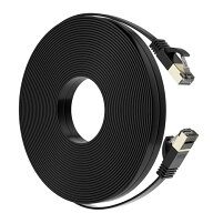 LANケーブル 5M cat7 ウルトラフラットイーサネットケーブル 10Gbps 600MHz PoE給電 カテゴリ7ネットワー…
