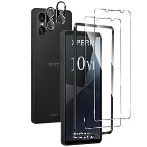 Xperia 10 VI KXtB (2) + YیtB (2) dx9H wh~ tʕیtB ߗ HDrW KX Sʕی ϏՌ Uh~ x^b` CA[ z