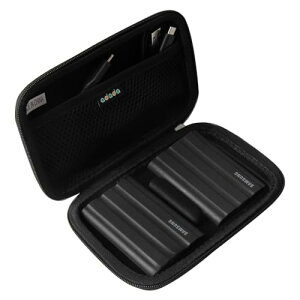Samsung T7 Shield/Samsung T9 4TB / 2TB /1TB OtSSD یP[X [P[X ^ یJo[ ϏՌ ی LYh~ [ LOP[X ֕i ЊOi ubN [P[XΉ2̃n[hh