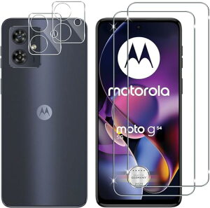 Motorola moto g64 5G 3DJ[utB (2) + YیtB (2) 0.3mm 2.5D dx9H Sʕی ώw  ߗ Uh~ moto g64 5G / g64y 5G tB 