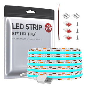 FCOB COB LEDe[vCg USBCg x tLVu LEDe[vCg 2M 640LEDs/2m ACXu[ FCg 8mm XgbvCg DC5V USB 6W/m \ ό`\ ؒf\ Q Lb`z[