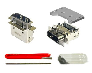 2x HDMI �|�[�g + �͂񂾏������M�v���[�g�����p��Xbox Series S HDMI �\�P�b�g XSS �C�����i ����͂񂾏������C���[�͂񂾕t���c�[�� �݊��i ��֕i ��������