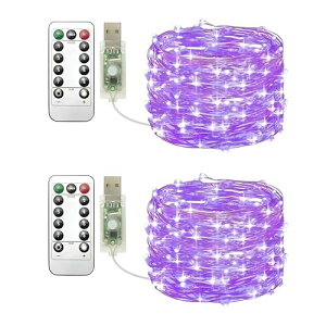 USB LEDe[vCg 20m tFA[Cg 100LED USBXgOCg Rt 8ނ̃[h ^C}[@\ \ NX}Xxbh[ OɑΉ 2Zbg 