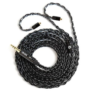 2pin 4.4mm �P�[�u�� ���P�[�u�� 8�{�҂ݍ��� �����x 4N ���_�f���ɋ⃁�b�L �A���~�j�E���z�Ɏ_���v���Z�X SE846/SE535/SE215/SE315/SE425/SE215-PRO�C���z���ɃC���z���p (MMCX 3.5mm�u���b�N) ��������