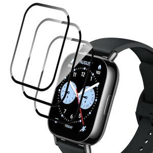 Redmi Watch 5 Lite �t�B���� PMMA�f�ލ̗p �S�ʕی� �Ռ��z�� �ی�t�B���� ���ߗ�99�� �y�� ���^�b�`�� ���� �e�͐� �_� �C�A�h�~ �������� �w��h�~ 3D�Ȗʘr���v�X�N���[���ی�t�B���� ����